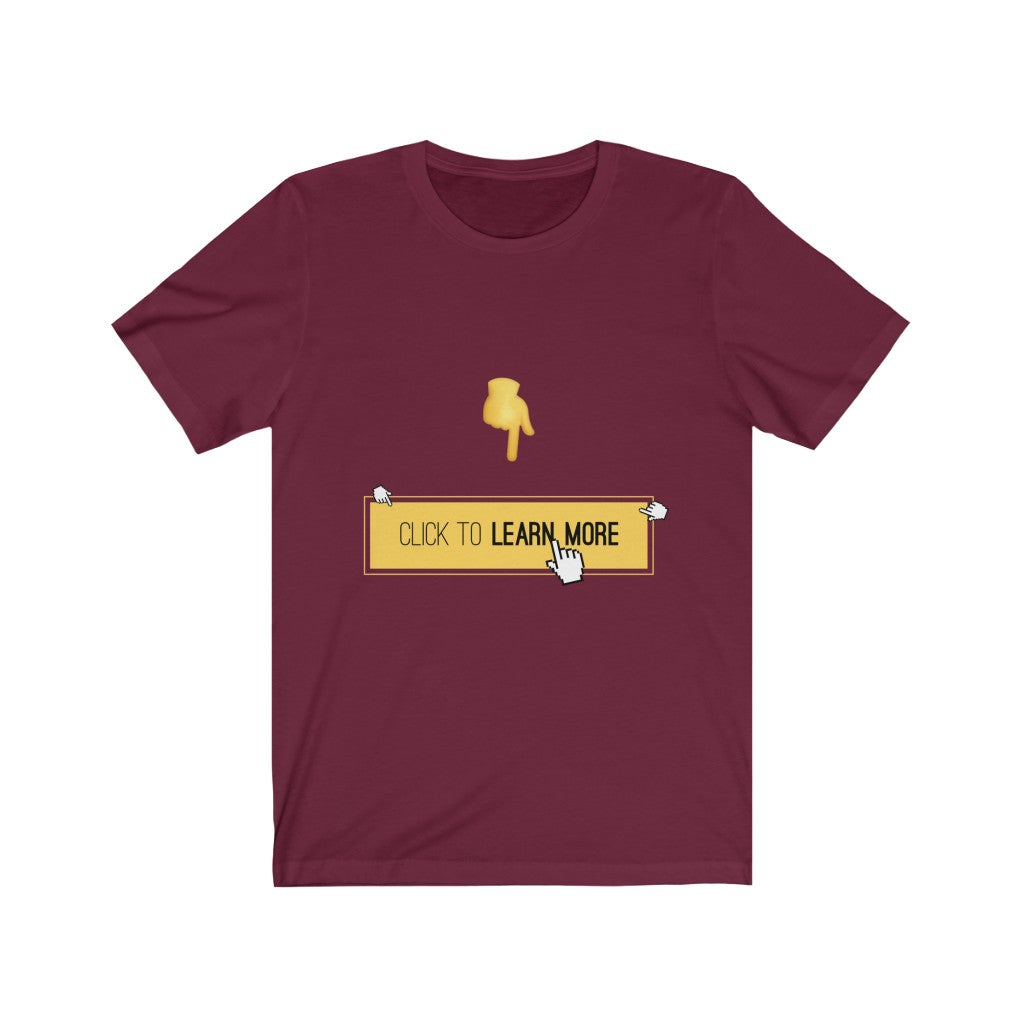 Click To Learn More T-Shirt - Gift For Digital Marketing Experts